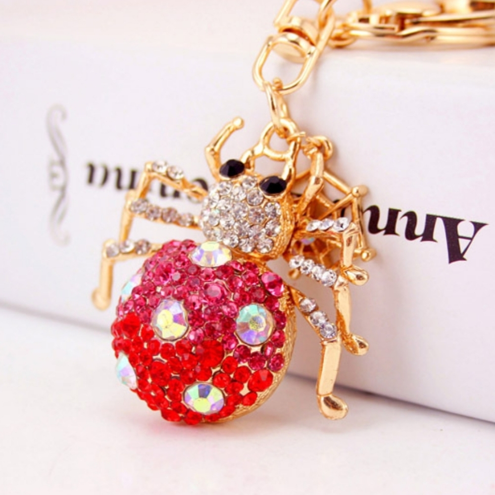 ‼️CLEARANCE PRICE FIRM‼️🕸Spider Keychain🕸